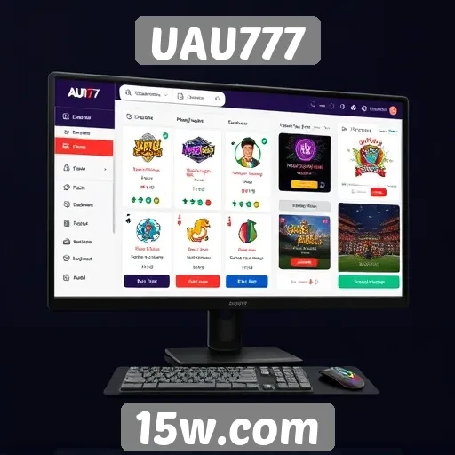 Análise da interface do usuário do UAU777